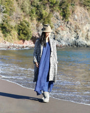 画像をギャラリービューアに読み込む, kimeguru dress 藍染(裏地付ver.)