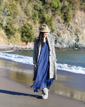 画像をギャラリービューアに読み込む, kimeguru dress 藍染(裏地付ver.)