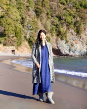 画像をギャラリービューアに読み込む, kimeguru dress 藍染(裏地付ver.)