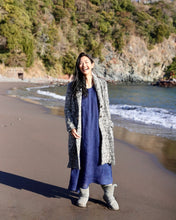 画像をギャラリービューアに読み込む, kimeguru dress 藍染(裏地付ver.)