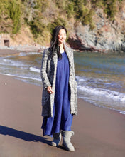 画像をギャラリービューアに読み込む, kimeguru dress 藍染(裏地付ver.)