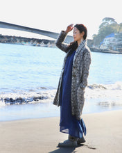 画像をギャラリービューアに読み込む, kimeguru dress 藍染(裏地付ver.)