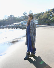 画像をギャラリービューアに読み込む, kimeguru dress 藍染(裏地付ver.)