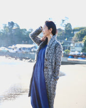 画像をギャラリービューアに読み込む, kimeguru dress 藍染(裏地付ver.)