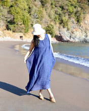 画像をギャラリービューアに読み込む, kimeguru dress 藍染(裏地付ver.)