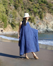 画像をギャラリービューアに読み込む, kimeguru dress 藍染(裏地付ver.)