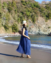 画像をギャラリービューアに読み込む, kimeguru dress 藍染(裏地付ver.)