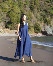 画像をギャラリービューアに読み込む, kimeguru dress 藍染(裏地付ver.)