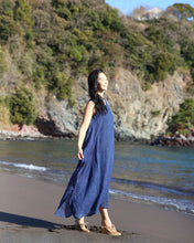 画像をギャラリービューアに読み込む, kimeguru dress 藍染(裏地付ver.)