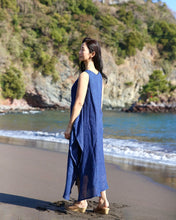 画像をギャラリービューアに読み込む, kimeguru dress 藍染(裏地付ver.)