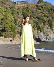 画像をギャラリービューアに読み込む, kimeguru dress 麻地 (リバーシブルver.)