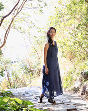 画像をギャラリービューアに読み込む, kimeguru dress 藍染(裏地付ver.)