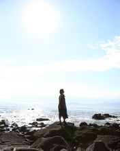 画像をギャラリービューアに読み込む, kimeguru dress 藍染(裏地付ver.)