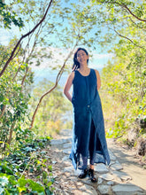 画像をギャラリービューアに読み込む, kimeguru dress 藍染(裏地付ver.)