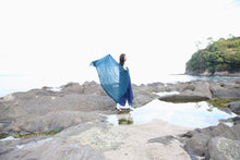 画像をギャラリービューアに読み込む, kimeguru dress 藍染(裏地付ver.)