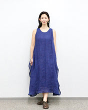 画像をギャラリービューアに読み込む, kimeguru dress 藍染(裏地付ver.)