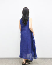 画像をギャラリービューアに読み込む, kimeguru dress 藍染(裏地付ver.)