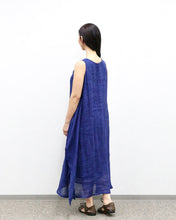 画像をギャラリービューアに読み込む, kimeguru dress 藍染(裏地付ver.)