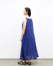 画像をギャラリービューアに読み込む, kimeguru dress 藍染(裏地付ver.)