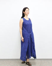 画像をギャラリービューアに読み込む, kimeguru dress 藍染(裏地付ver.)