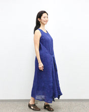 画像をギャラリービューアに読み込む, kimeguru dress 藍染(裏地付ver.)