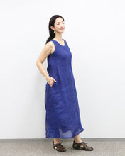 画像をギャラリービューアに読み込む, kimeguru dress 藍染(裏地付ver.)