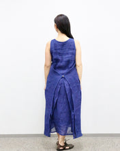 画像をギャラリービューアに読み込む, kimeguru dress 藍染(裏地付ver.)