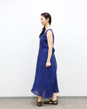 画像をギャラリービューアに読み込む, kimeguru dress 藍染(裏地付ver.)